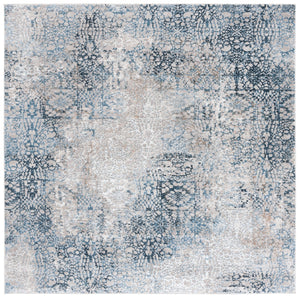 Safavieh Parker Modern Area Rug – Luxurious Blue And Taupe Design For Stylish Living Spaces And Comfort Blue ,Taupe 60% Polyester,40% Jute Prk116m-7sq