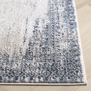 Safavieh Parker Exquisite 8' X 10' Area Rug - Modern Design With Durable Craftsmanship For Stylish Spaces Taupe ,Blue 60% Polyester,40% Jute Prk117e-7sq