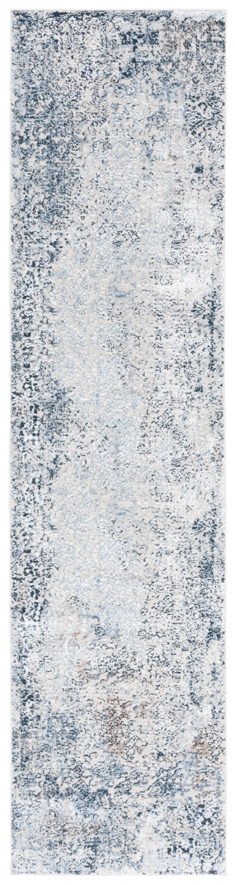 Safavieh Parker Elegant Turkish Area Rug With Modern Design - Luxurious Blue And Taupe For Any Room Decor Blue ,Taupe 60% Polyester,40% Jute Prk118m-9