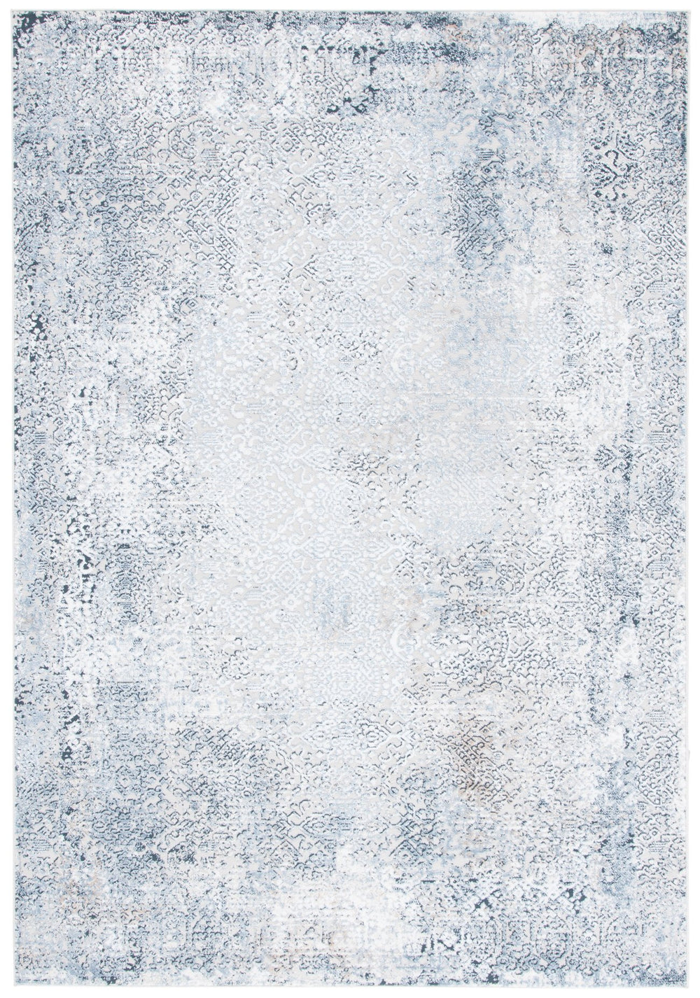 Safavieh Parker Elegant Turkish Area Rug With Modern Design - Luxurious Blue And Taupe For Any Room Decor Blue ,Taupe 60% Polyester,40% Jute Prk118m-9