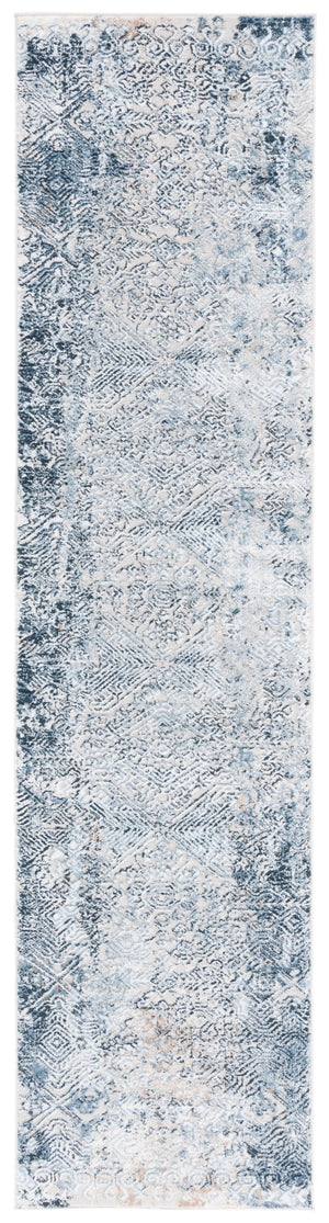 Safavieh Parker Modern Elegance Area Rug - Luxurious Turkish Design With Soft Texture For High-traffic Spaces Blue ,Taupe 60% Polyester,40% Jute Prk119m-8