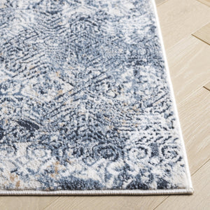 Safavieh Parker Modern Elegance Area Rug - Luxurious Turkish Design With Soft Texture For High-traffic Spaces Blue ,Taupe 60% Polyester,40% Jute Prk119m-8