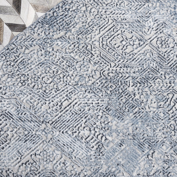 Safavieh Parker Modern Elegance Area Rug - Luxurious Turkish Design With Soft Texture For High-traffic Spaces Blue ,Taupe 60% Polyester,40% Jute Prk119m-8