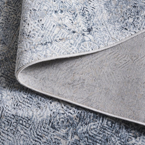 Safavieh Parker Modern Elegance Area Rug - Luxurious Turkish Design With Soft Texture For High-traffic Spaces Blue ,Taupe 60% Polyester,40% Jute Prk119m-8