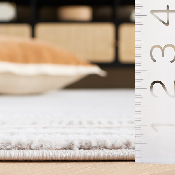 Safavieh Parker Elegant Power-loomed Area Rug In Sophisticated Taupe And Grey With Luxurious Comfort Feel Taupe ,Grey Gold 60% Polyester,40% Jute Prk120e-28