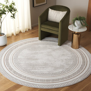 Safavieh Parker Elegant Power-loomed Area Rug In Sophisticated Taupe And Grey With Luxurious Comfort Feel Taupe ,Grey Gold 60% Polyester,40% Jute Prk120e-28