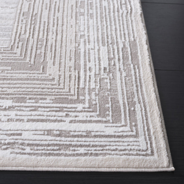 Safavieh Parker Modern Area Rug In Chic Taupe And Grey Ivory - Perfect For Elevating Any Interior Style Taupe ,Grey Ivory 60% Polyester,40% Jute Prk124e-7sq