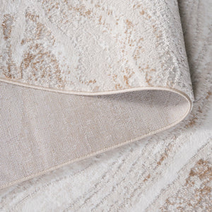 Safavieh Parker Area Rug: Plush Modern Accent In Elegant Ivory And Beige For Luxurious Home Decor Style Beige ,Ivory 60% Polyester,40% Jute Prk128b-28