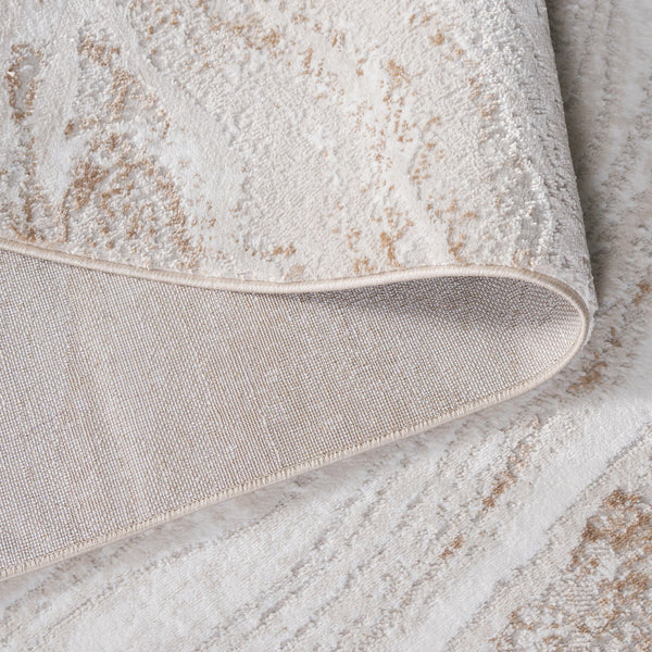 Safavieh Parker Area Rug: Plush Modern Accent In Elegant Ivory And Beige For Luxurious Home Decor Style Beige ,Ivory 60% Polyester,40% Jute Prk128b-28