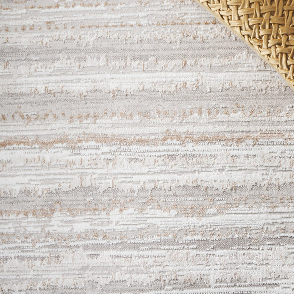 Safavieh Parker Elegant Taupe And Gold Area Rug - Durable, Versatile Design To Enhance Your Home Decor Taupe ,Gold 60% Polyester,40% Jute Prk130d-7sq