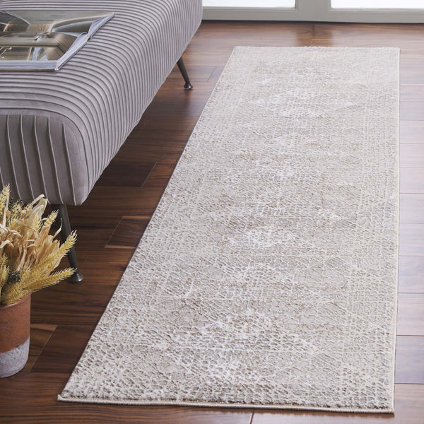 Safavieh Parker Exquisite Power-loomed Area Rug In Luxurious Taupe And Grey, Perfect For Modern Spaces Taupe ,Grey Ivory 60% Polyester,40% Jute Prk132e-5