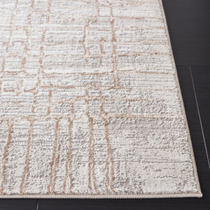 Safavieh Parker Exquisite Area Rug In Elegant Taupe And Beige Gold - Modern Luxury For Your Home Décor Taupe ,Beige Gold 60% Polyester,40% Jute Prk134e-5