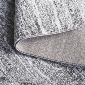 Safavieh Parker Medium 5'3" X 7'6" Grey Ivory Abstract Rug — Low Profile, Power-Loomed Turkey, Durable Jute Blend PRK156F-5