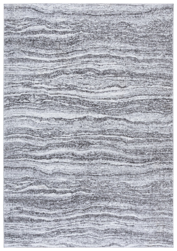 Safavieh Parker Medium 5'3" X 7'6" Grey Ivory Abstract Rug — Low Profile, Power-Loomed Turkey, Durable Jute Blend PRK156F-5
