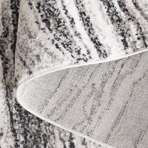 Safavieh Parker Ivory Beige-Black 6X9 Area Rug — Low-Profile 3/8" Jute-Poly Blend, Modern Minimalist Floor Decor PRK156Z-6