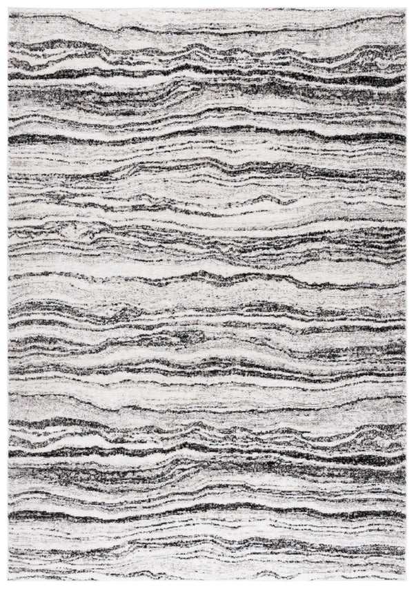 Safavieh Parker Medium Rectangle Area Rug - Luxurious Ivory, Beige & Black Design For Modern Interiors Ivory ,Beige Black 60% Polyester,40% Jute Prk156z-5