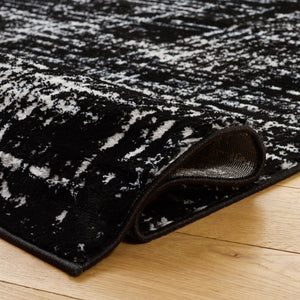 Safavieh Parker 193H Black Ivory Rug 7'9"X9'6" – Low-Profile 3/8" Power-Loomed Jute-Poly Blend, Durable Style PRK193H-8