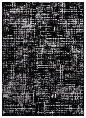 Safavieh Parker 193H Black Ivory Rug 7'9"X9'6" – Low-Profile 3/8" Power-Loomed Jute-Poly Blend, Durable Style PRK193H-8