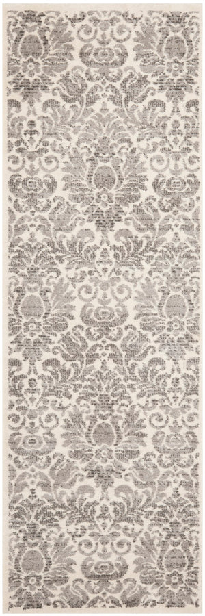 Safavieh Porcello Area Rug - Elegant Belgian Craftsmanship With Timeless Floral Design For Luxurious Comfort Grey ,Ivory Polypropelene Prl3714a-4