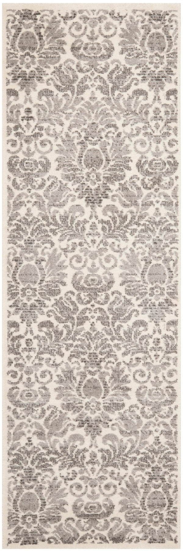 Safavieh Porcello Area Rug - Elegant Belgian Craftsmanship With Timeless Floral Design For Luxurious Comfort Grey ,Ivory Polypropelene Prl3714a-4