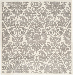 Safavieh Porcello Area Rug - Elegant Belgian Craftsmanship With Timeless Floral Design For Luxurious Comfort Grey ,Ivory Polypropelene Prl3714a-4