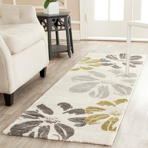 Safavieh Porcello Exquisite Area Rug With Artistic Floral Design | Luxurious Comfort, Timeless Elegance Ivory Polypropylene Pile Prl3724a-8