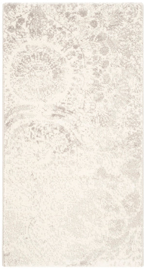 Safavieh Porcello Exquisite Area Rug - Timeless Elegance Meets Modern Design For Any Room's Sophisticated Look Light Grey ,Ivory Polypropylene Pile Prl3742g-3