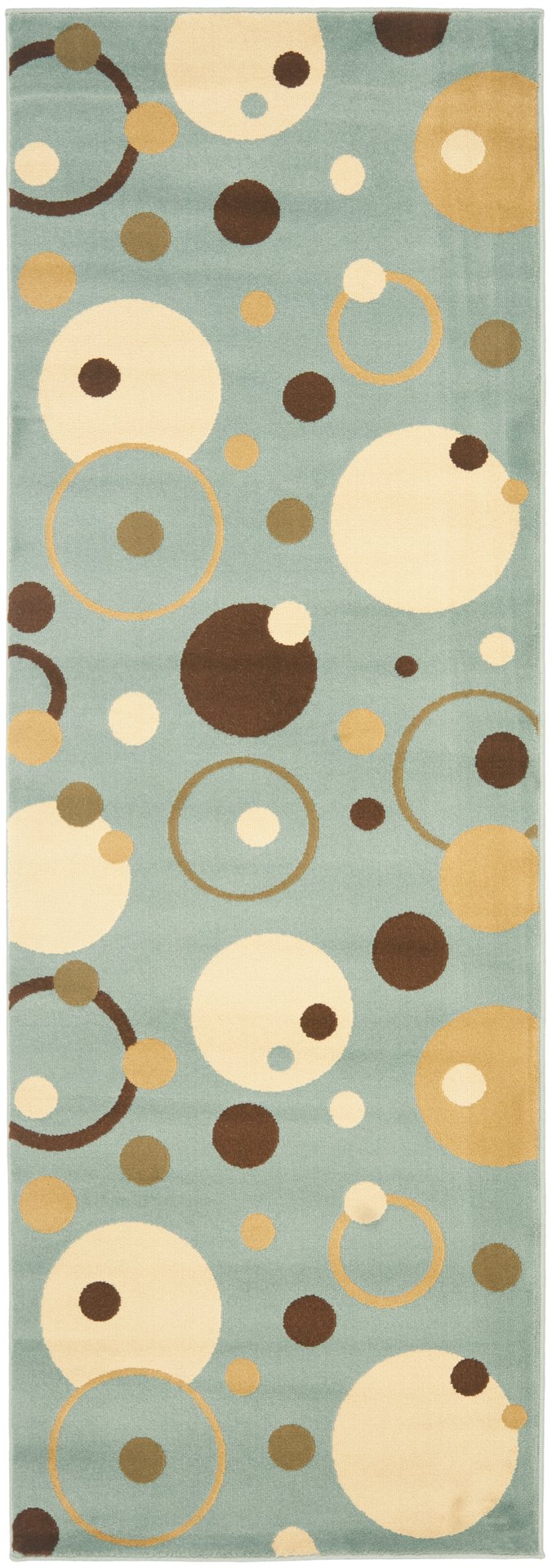 Safavieh Prl Vibrant Runner Area Rug - Artistic Design In Bold Colors For Hallways And Modern Interiors Blue ,Multi Polypropelene Pile Prl6851-6591-27