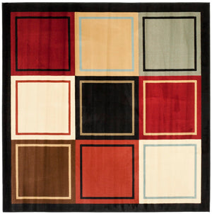 Safavieh Prl Visually Stunning Area Rug - Geometric Design In Vibrant Multi-color Palette For Modern Spaces Multi Polypropylene Prl6863-9191-2