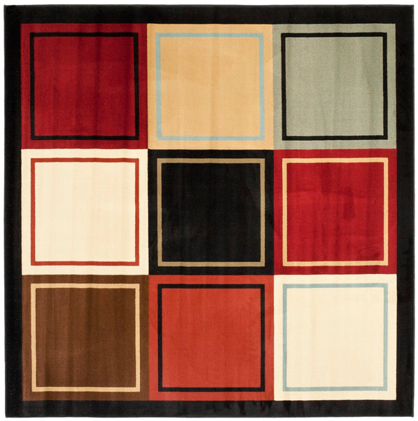 Safavieh Prl Visually Stunning Area Rug - Geometric Design In Vibrant Multi-color Palette For Modern Spaces Multi Polypropylene Prl6863-9191-2