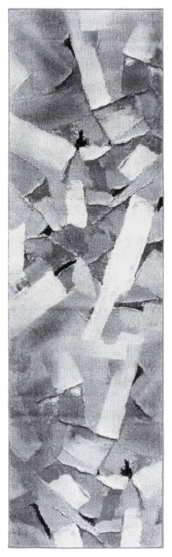 Safavieh Porcello Modern Abstract Area Rug - Luxurious Turkish Craftsmanship For Elegant Home Decor Ivory ,Grey Polypropylene Prl6937f-8