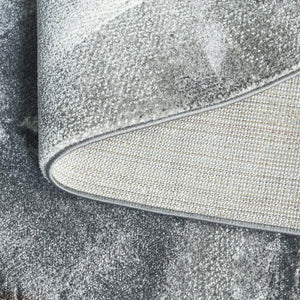 Safavieh Porcello Modern Elegance Area Rug - Abstract Design, Soft Durable Comfort For Living Spaces And More Ivory ,Grey Polypropylene Prl6937f-5