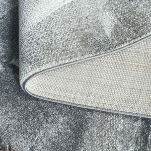 Safavieh Porcello Modern Abstract Area Rug - Luxurious Turkish Craftsmanship For Elegant Home Decor Ivory ,Grey Polypropylene Prl6937f-8