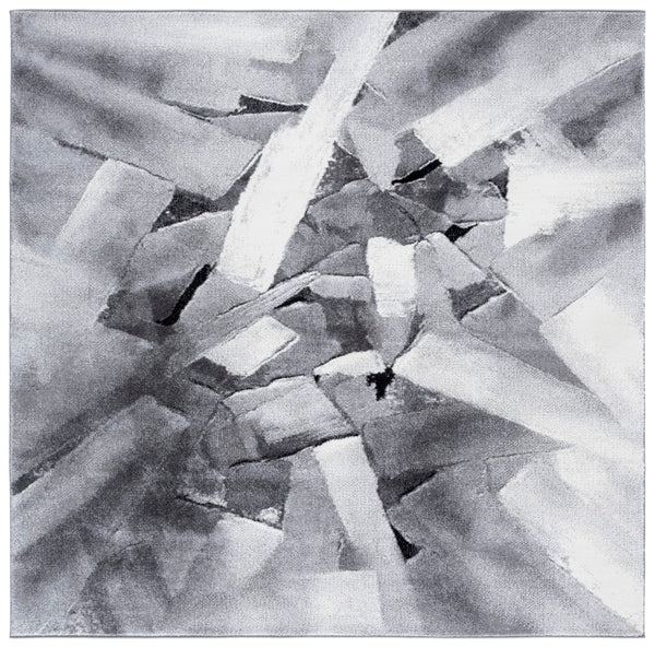 Safavieh Porcello Modern Abstract Area Rug - Luxurious Turkish Craftsmanship For Elegant Home Decor Ivory ,Grey Polypropylene Prl6937f-8