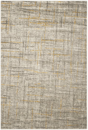 Safavieh Porcello Modern Grey Area Rug 4'1"X6' - Stylish Power-loomed Design With Abstract Pattern & Warmth Grey ,Dark Grey Polypropylene Pile Prl7680a-4