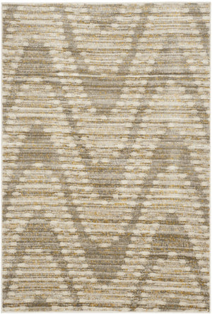 Safavieh Porcello Contemporary Area Rug - Elegant Grey & Dark Grey Abstract Design For Modern Living Spaces Grey ,Dark Grey Polypropylene Pile Prl7696a-4