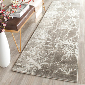 Safavieh Porcello Abstract Marble-inspired Area Rug – Stylish Power-loomed Design For Modern Living Spaces Grey ,Dark Grey Polypropylene Pile Prl7732a-3