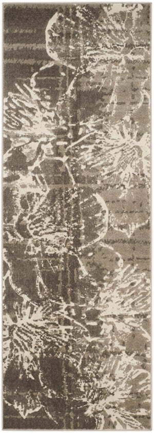 Safavieh Porcello Abstract Marble-inspired Area Rug – Stylish Power-loomed Design For Modern Living Spaces Grey ,Dark Grey Polypropylene Pile Prl7732a-3