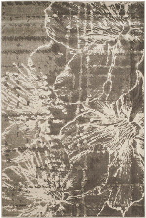 Safavieh Porcello Abstract Marble-inspired Area Rug – Stylish Power-loomed Design For Modern Living Spaces Grey ,Dark Grey Polypropylene Pile Prl7732a-3