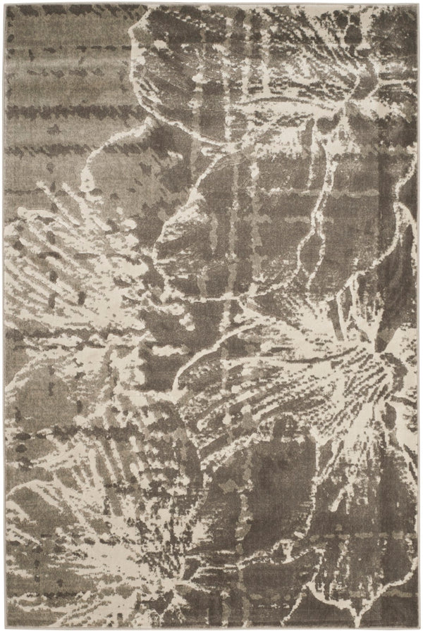 Safavieh Porcello Abstract Marble-inspired Area Rug – Stylish Power-loomed Design For Modern Living Spaces Grey ,Dark Grey Polypropylene Pile Prl7732a-3