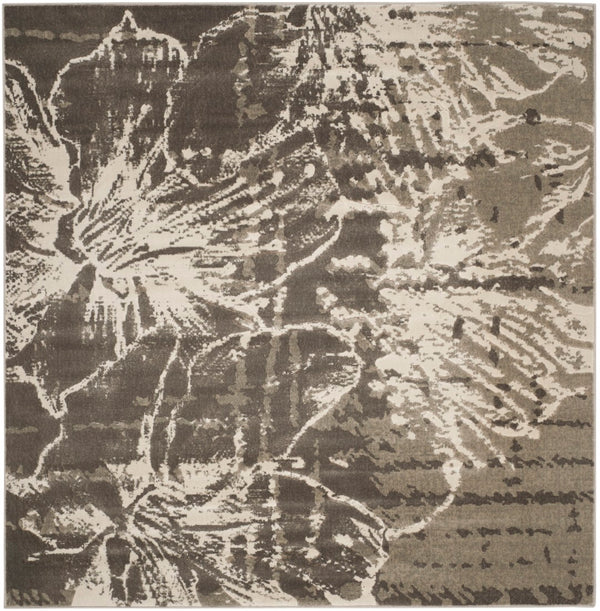 Safavieh Porcello Abstract Marble-inspired Area Rug – Stylish Power-loomed Design For Modern Living Spaces Grey ,Dark Grey Polypropylene Pile Prl7732a-3