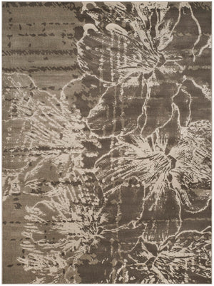 Safavieh Porcello Abstract Marble-inspired Area Rug – Stylish Power-loomed Design For Modern Living Spaces Grey ,Dark Grey Polypropylene Pile Prl7732a-3