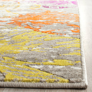 Safavieh Porcello Abstract Marble-inspired Area Rug – Stylish Power-loomed Design For Modern Living Spaces Ivory ,Grey Polypropylene Pile Prl7732e-29