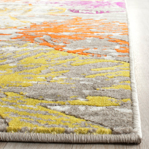 Safavieh Porcello Abstract Marble-inspired Area Rug – Stylish Power-loomed Design For Modern Living Spaces Ivory ,Grey Polypropylene Pile Prl7732e-29