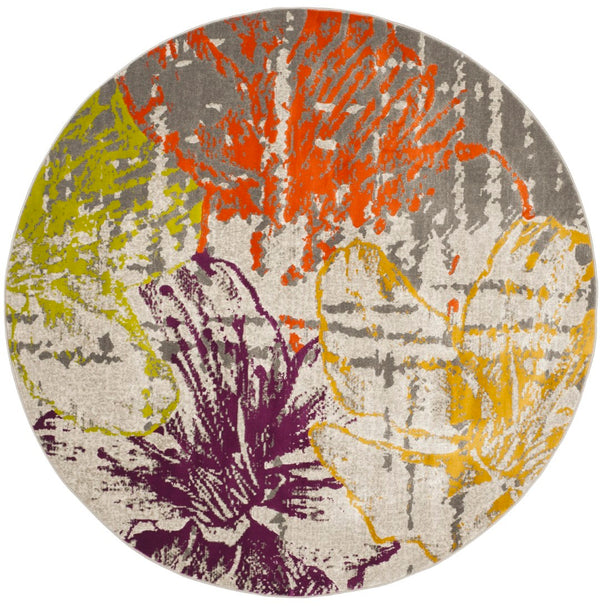 Safavieh Porcello Abstract Marble-inspired Area Rug – Stylish Power-loomed Design For Modern Living Spaces Ivory ,Grey Polypropylene Pile Prl7732e-29