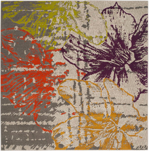 Safavieh Porcello Abstract Marble-inspired Area Rug – Stylish Power-loomed Design For Modern Living Spaces Ivory ,Grey Polypropylene Pile Prl7732e-29