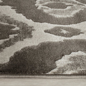 Safavieh Porcello Contemporary Area Rug Runner - Elegant Turkish Craftsmanship For Stylish Hallways & Corridors Ivory ,Dark Grey Polypropylene Pile Prl7736a-27