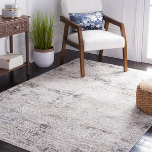 Safavieh Princeton Elegant Transitional Area Rug - Luxurious Distressed Design For Modern & Classic Homes Ivory ,Grey 50% Viscose,50% Polyester Pile Content Prn532a-210