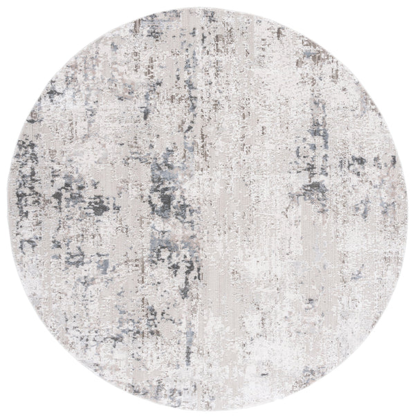Safavieh Princeton Elegant Transitional Area Rug - Luxurious Distressed Design For Modern & Classic Homes Ivory ,Grey 50% Viscose,50% Polyester Pile Content Prn532a-210