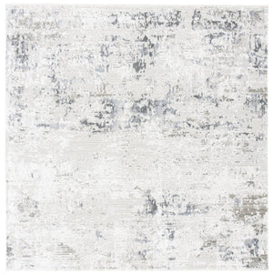 Safavieh Princeton Elegant Transitional Area Rug - Luxurious Distressed Design For Modern & Classic Homes Ivory ,Grey 50% Viscose,50% Polyester Pile Content Prn532a-210